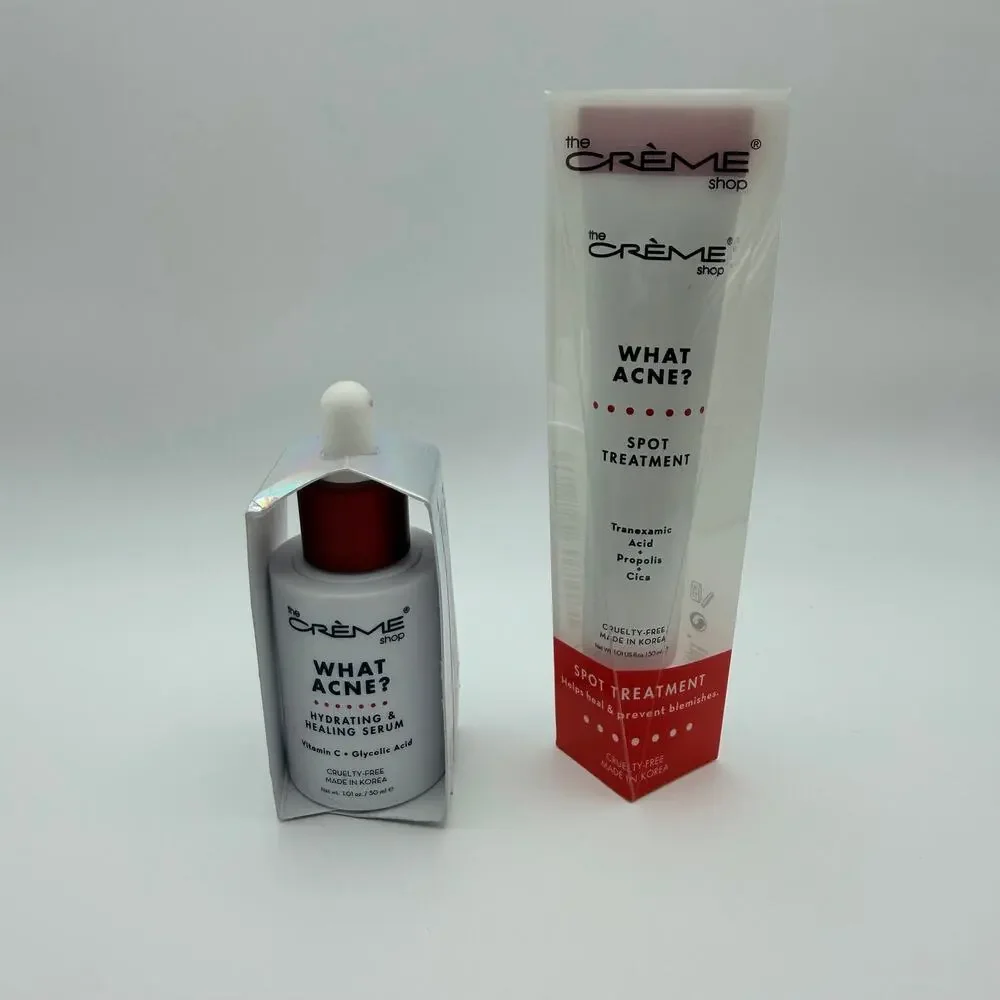The Crème Shop What Acne? Hydrating & Healing Serum NIB